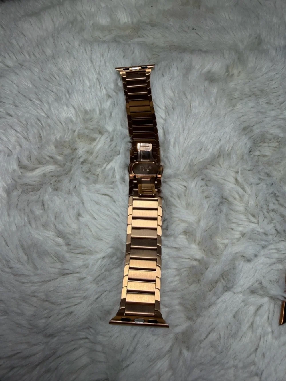 Rose Gold stainless steel Band for Apple Watch 38/40/41 mm